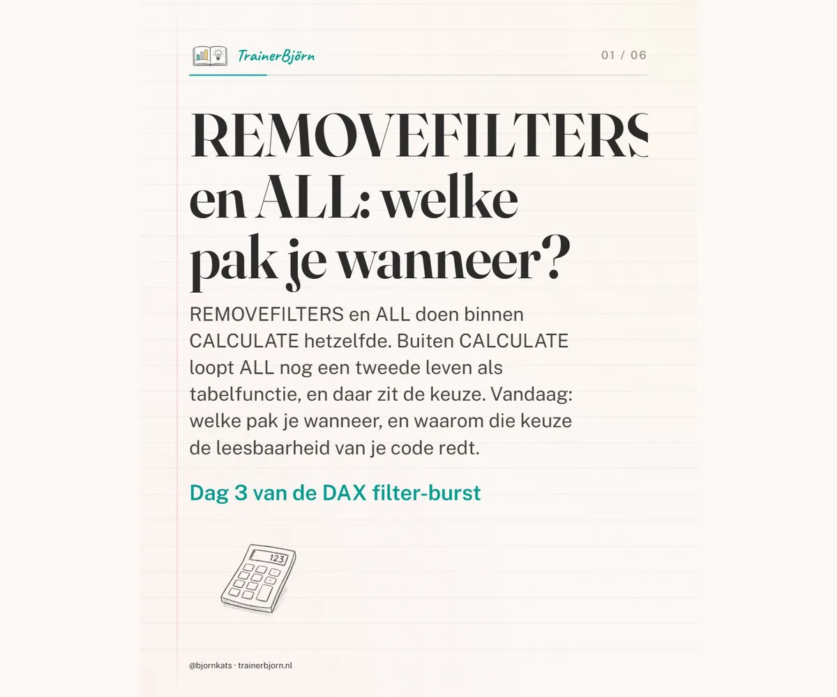 Kaart bij de notitie: REMOVEFILTERS en ALL: welke pak je wanneer?